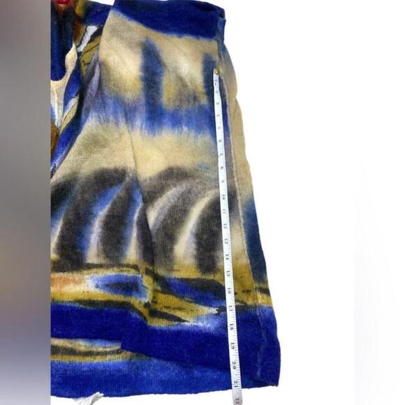 Krimson Klover - Mohair Alpaca Oversized Boxy Poncho Sweater - Picture 8 of 9